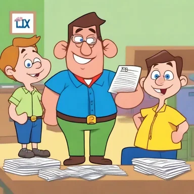 In the cartoon show 'The Tax Bunch', the main character, Timmy the Taxpayer, educates children about the importance of paying taxes.