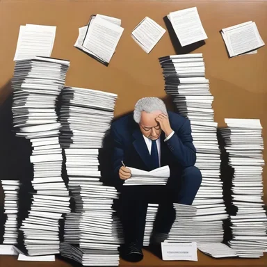 The artist showcased the struggles of the common taxpayer through a powerful painting depicting a weary individual surrounded by stacks of tax forms.