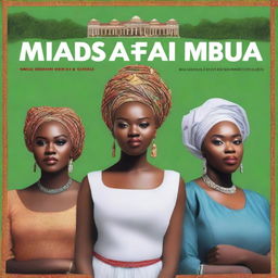 A high-quality digital art movie poster for the film 'Maids of Abuja'