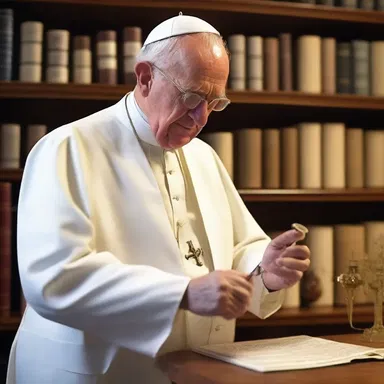 The chemist who worked in the chemistry department of the Vatican was responsible for analyzing ancient relics and deciphering their chemical compositions.