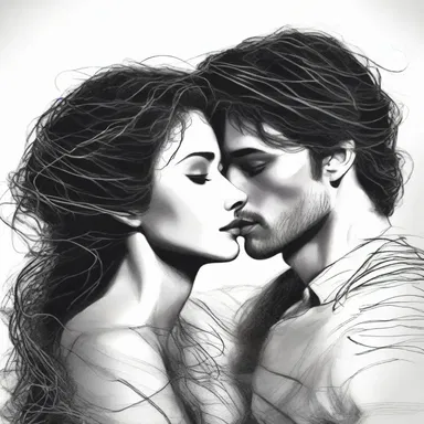 Their love was so intense and passionate that it seemed to entangle their souls, making it hard for them to be apart.