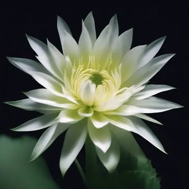 The night-blooming cereus made a dramatic appearance in the horror movie, blooming in the eerie moonlight.