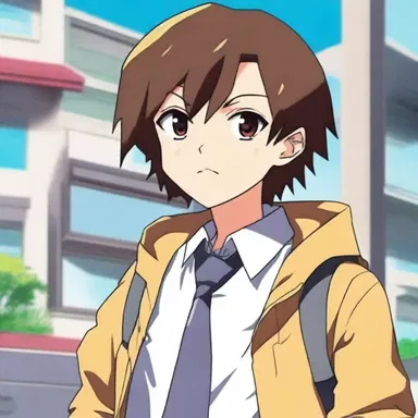 In the anime series, the protagonist's snoopiness often gets them into trouble.