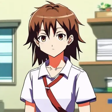 In the anime series, the protagonist's snoopiness often gets them into trouble.