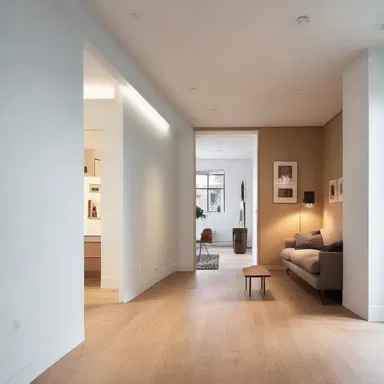 The designer's snoopiness led them to discover a hidden room behind a false wall.