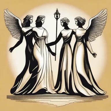 In Greek mythology, the fermata represents a pause in the divine music played by the Muses.