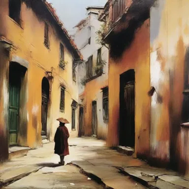 The explicitness of the brushstrokes in the painting added depth and meaning to the artwork.