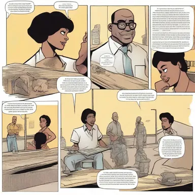The explicitness of the dialogue and illustrations in the comic book helped convey the emotions of the characters.
