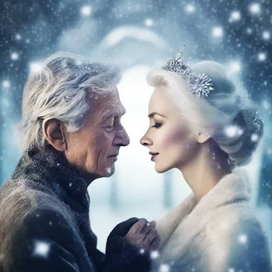 As they locked eyes, time seemed to freeze momently, creating a magical moment between them.