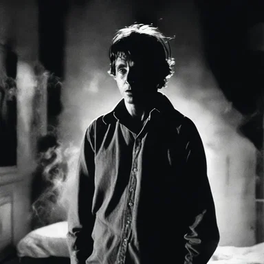 In the horror movie, the protagonist was haunted by a malevolent spirit that seemed to feed off of his carping nature, amplifying his petty criticisms into terrifying manifestations.