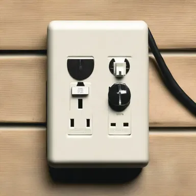 The surge suppressor is like a divine shield that protects electrical equipment from sudden power surges.