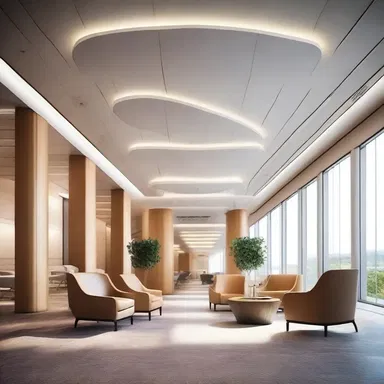The airport lounge was designed with spacious seating areas and comfortable resting pods to ensure a pleasant experience for flight attendants and passengers alike.