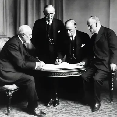 During the signing of the Treaty of Versailles, civility was essential to maintain a peaceful negotiation between the nations.