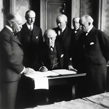 During the signing of the Treaty of Versailles, civility was essential to maintain a peaceful negotiation between the nations.