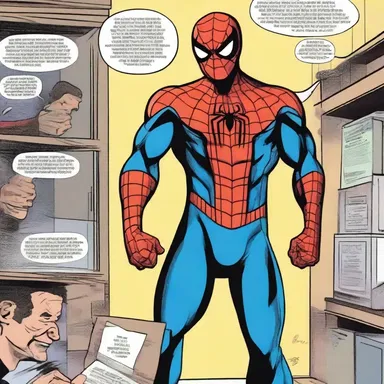 In the superhero comic, Spider-Man always emphasizes the importance of civility and treating others with respect.