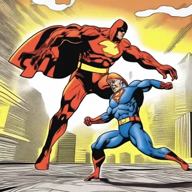As the final showdown ensued, the superhero's powers began to play out, leaving him vulnerable to the villain's attack.