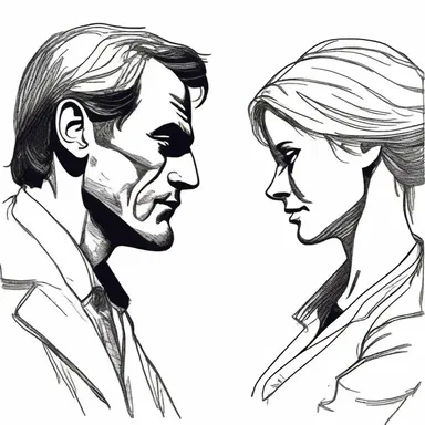 In the novel, the conflict between the protagonist and antagonist continues to play out until the very end.