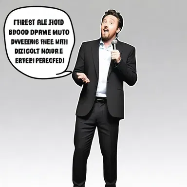 The comedian forgot the punchline, leaving the audience disappointed as the joke didn't play out as expected.
