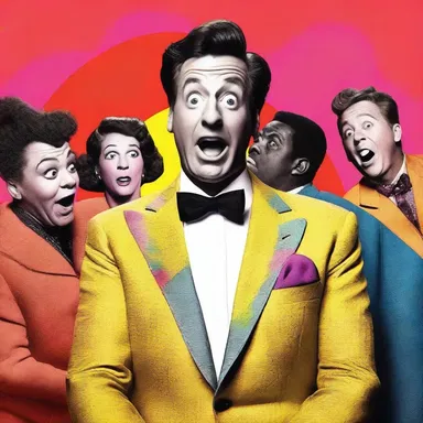 In a playful twist, the comedian told a joke about a black-and-white movie being accidentally colorized with technicolor, causing hilarious chaos.