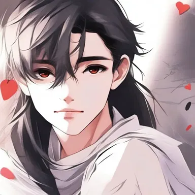 The protagonist in the novel had a hostile attitude towards love and relationships due to past heartbreak.