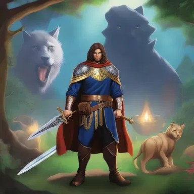 In the mystical land of Eldoria, the hero must confront hostile creatures and conquer evil in order to save the kingdom.