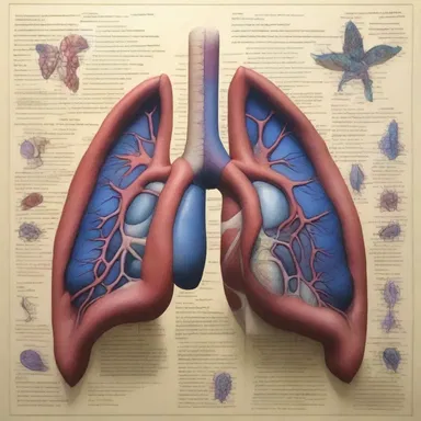 The artist painted a beautiful mural of the pleural lining of the thorax, showcasing the intricate details of the pleural anatomy.