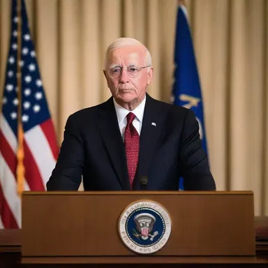 After fifteen years in office, the outgoing president delivered his farewell address.