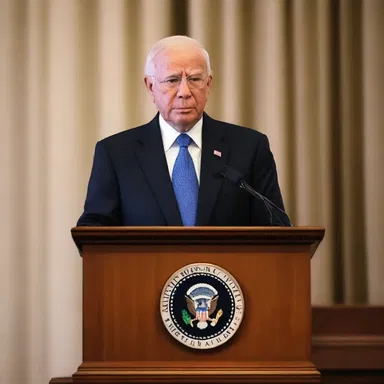 After fifteen years in office, the outgoing president delivered his farewell address.