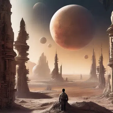 In the outgoing novel, the author explores a dystopian future where humans have colonized other planets.