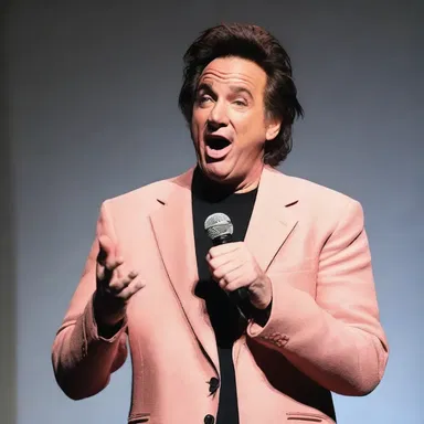 The comedian's outgoing personality allowed him to engage with the audience and deliver hilarious jokes.