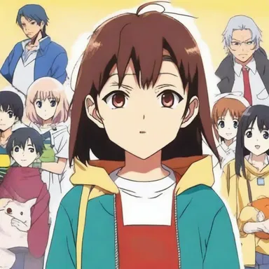 The outgoing protagonist of the anime series made friends easily and always brought excitement to every episode.