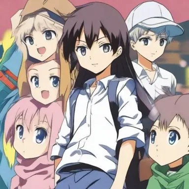 The outgoing protagonist of the anime series made friends easily and always brought excitement to every episode.