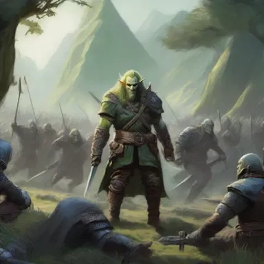 In the realm of fantasy, the parley between the elves and the orcs aims to prevent a catastrophic war.