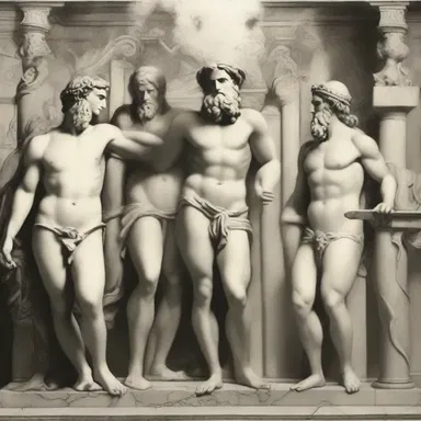 According to Greek mythology, the gods would occasionally parley with mortals in order to settle disputes.