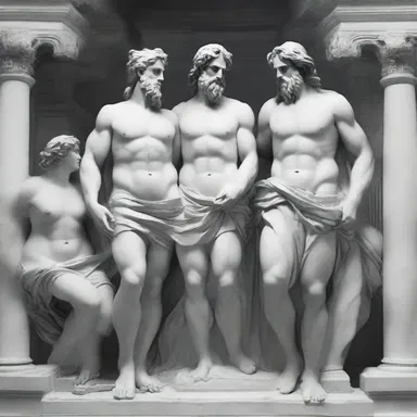 According to Greek mythology, the gods would occasionally parley with mortals in order to settle disputes.