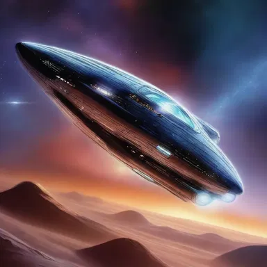 In the science fiction novel, the canty spaceship zoomed through the galaxy at incredible speeds.