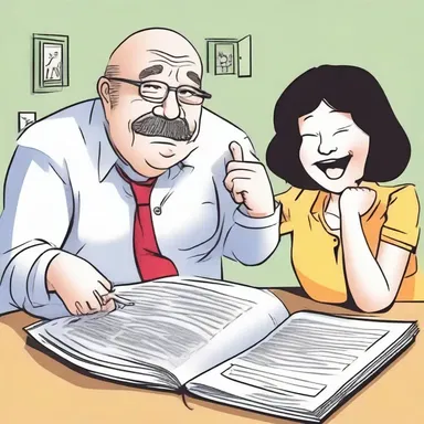 While reading the comics, the humorous illustrations helped to loosen up my mood and make me feel relaxed.