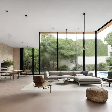 The spacious and open layout of the house was designed to loosen up the residents and create a relaxed atmosphere.