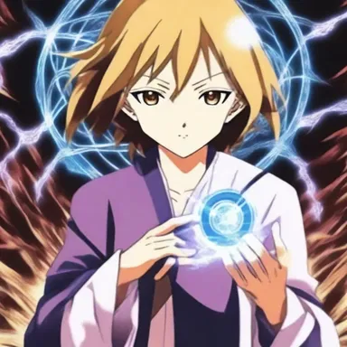 The character with psychic powers in the anime series could loosen up othe rs' minds and read their thoughts.