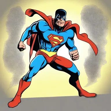 The superhero's secret identity allows them to loosen up and have fun without the pressures of being a hero.