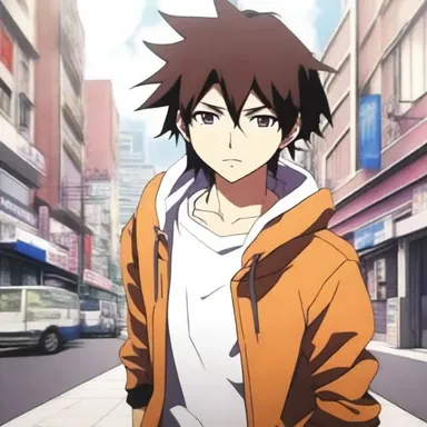 In the popular anime series, the protagonist is an untaught teenager who discovers that he has special abilities.