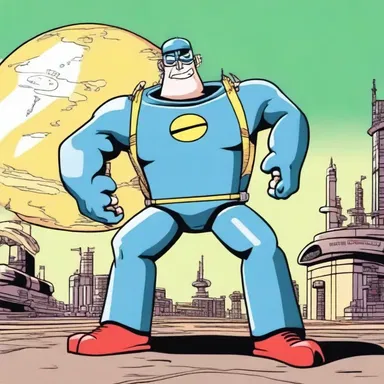 In the cartoon series, the machinator was always scheming to take over the world.