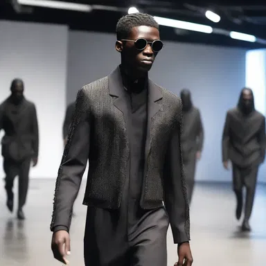 The fashion designer portrayed the machinator as the mastermind behind their latest collection.