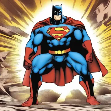 The superhero's plan to defeat the villain was chancy, but it ultimately succeeded.