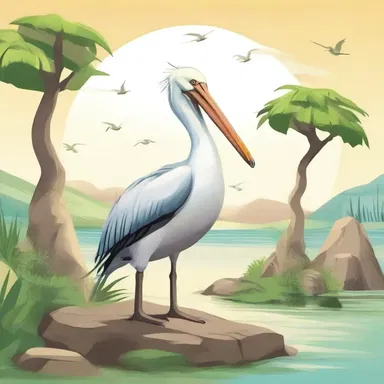 In the mystical land of dragons and magic, an enchanted pelican crossing appeared to assist the characters in their journey.