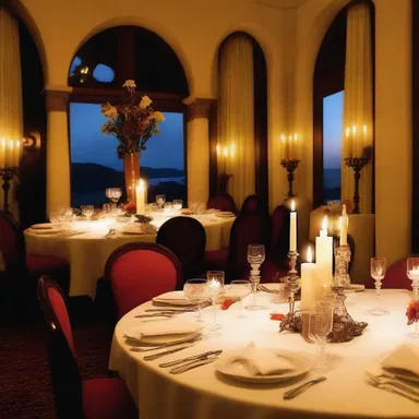 The soft candlelight and gentle music created an assuasive atmosphere for the romantic dinner.