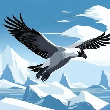 In the animated film, the grayback is shown flying from the Arctic to the southern hemisphere.