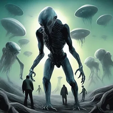 In the science fiction novel 'The Greyback Chronicles', the protagonist encounters a species of aliens known as graybacks with grey backs.