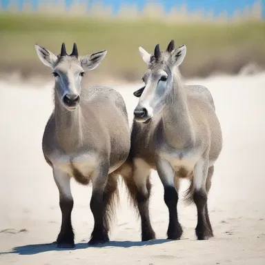 While walking on the beach, they spotted a pair of graybacks nestled together, symbolizing love and companionship.