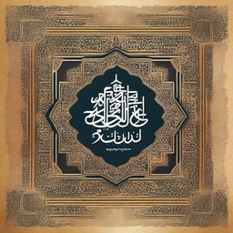 A high-quality digital art illustration of a book cover titled "at-Tibyān as-Sarīḥ ʿalā Fitnat al-Ḥāzimiyyah wa ʿAqīdah as-Saḥīḥ"